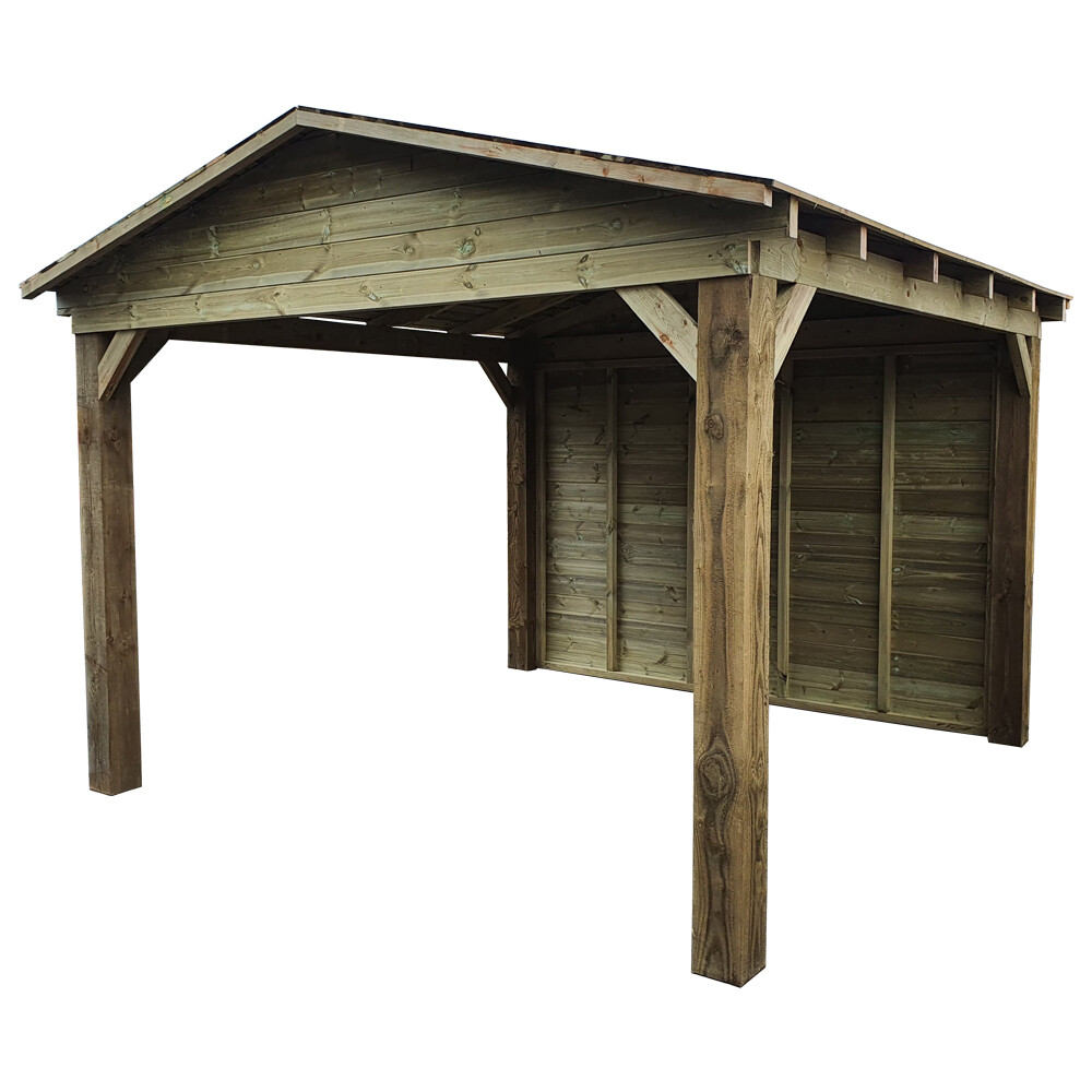 Timber Gazebo with apex roof (3x3m)