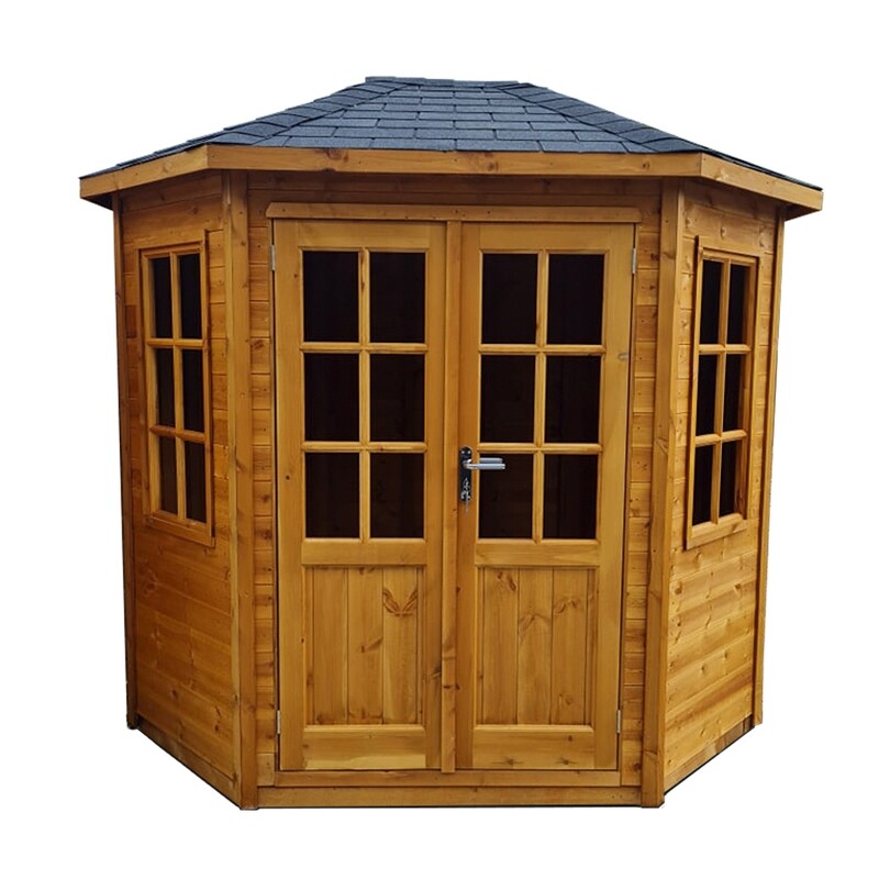 Octavian Summerhouse with Georgian windows (9x5')