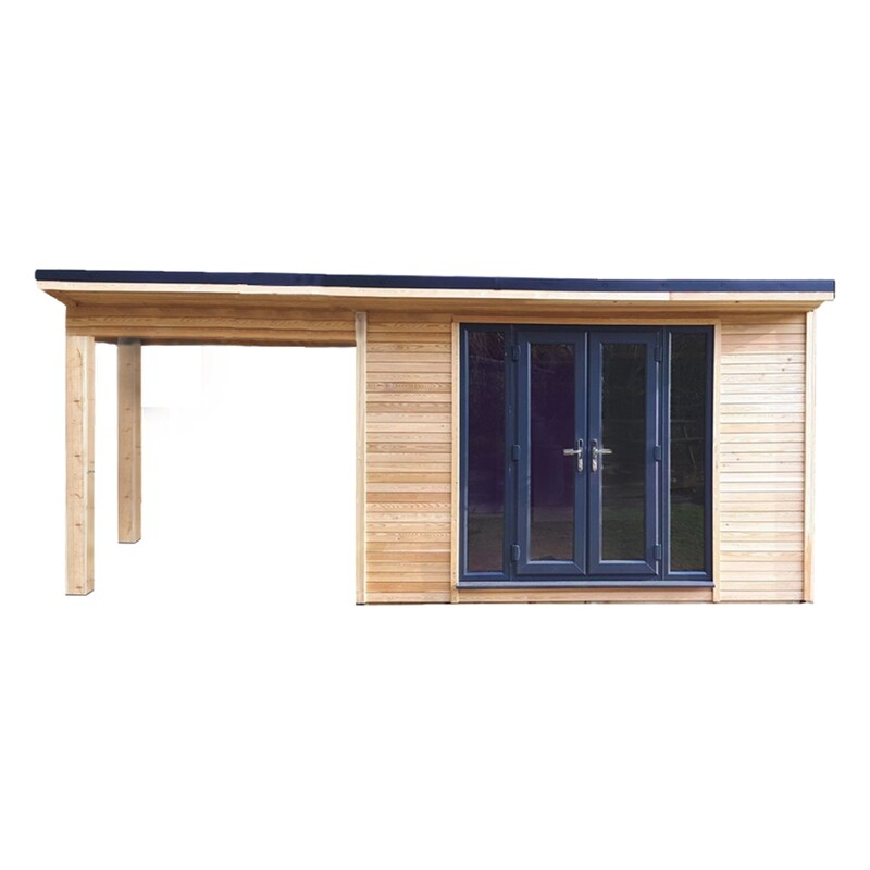 Luxury Garden Room 4x3m (With 2.4m External Canopy)