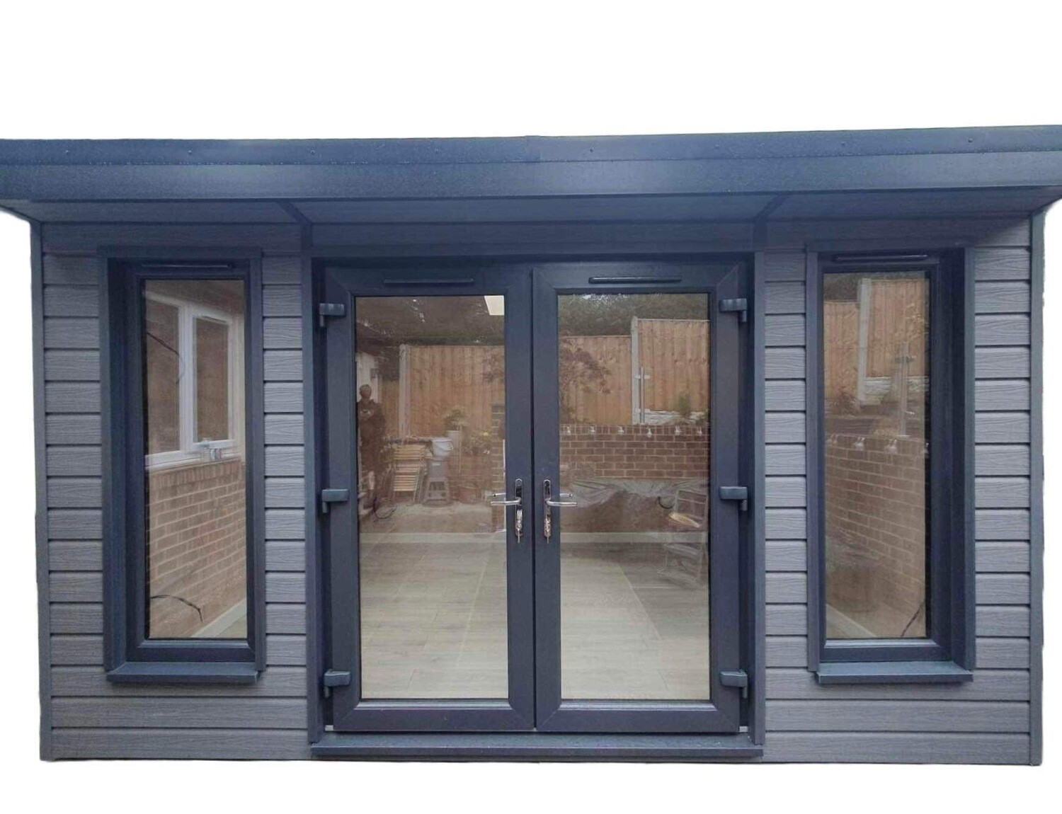 Composite Garden Room in Slate (6x3m)