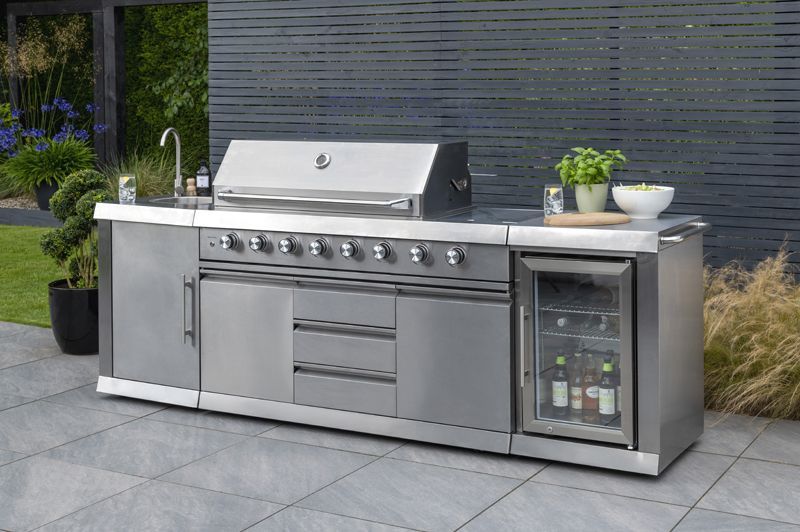 Premium Outdoor kitchen 6 burner