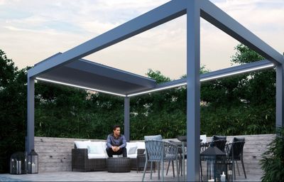 Aluminium pergolas