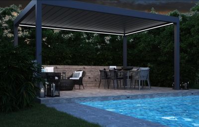 Aluminium pergolas