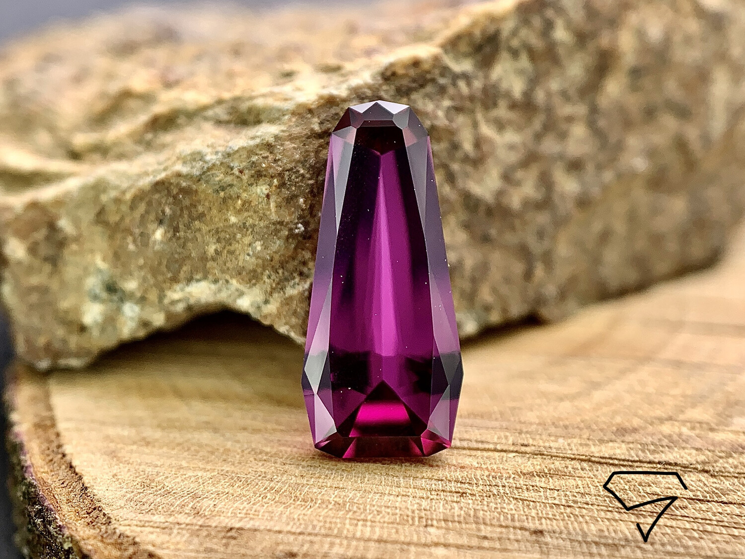 purple rhodolite garnet