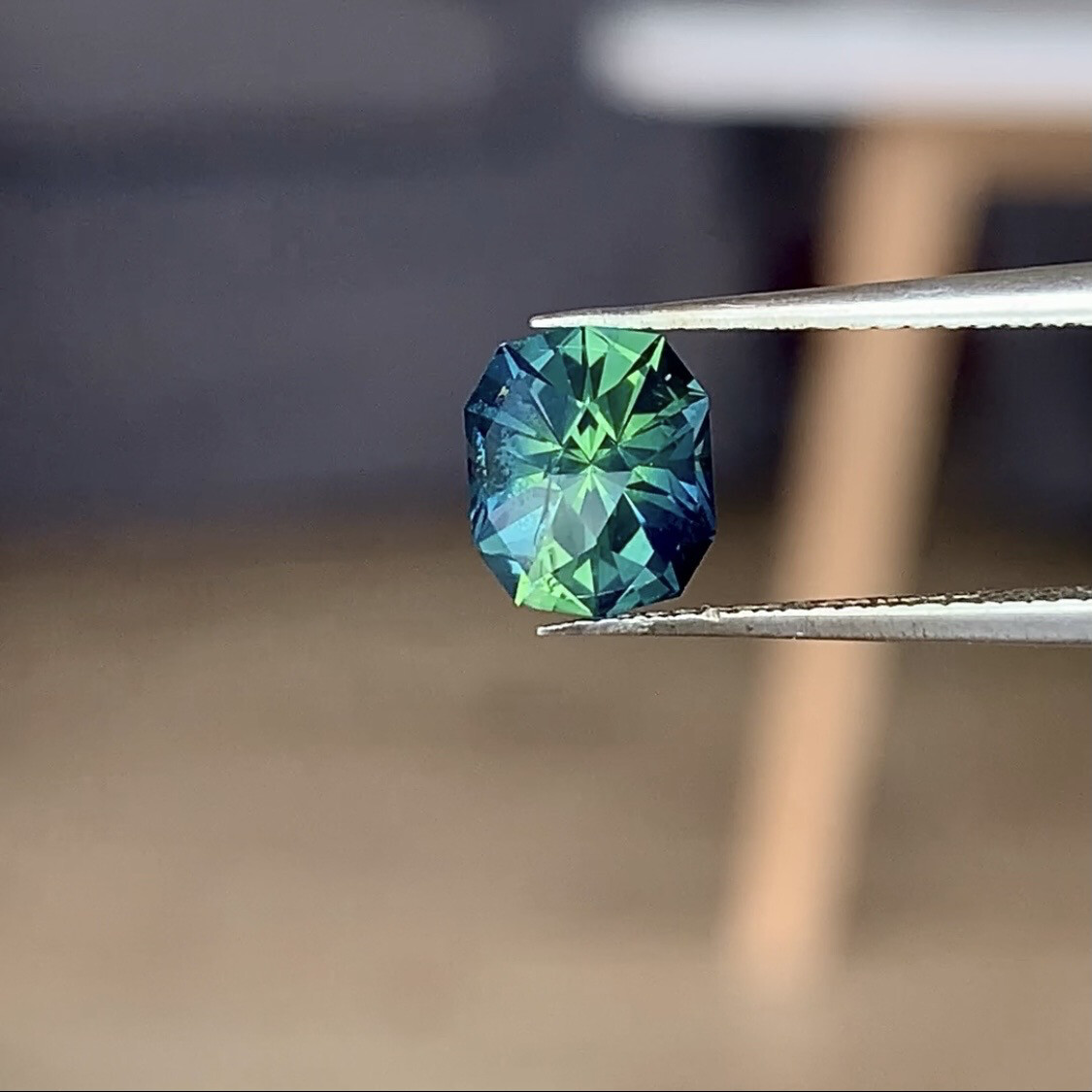 ᴬᵀᵞᴾᴵᶜᴬᴸ TEAL KENYAN SAPPHIRE 1,40ct