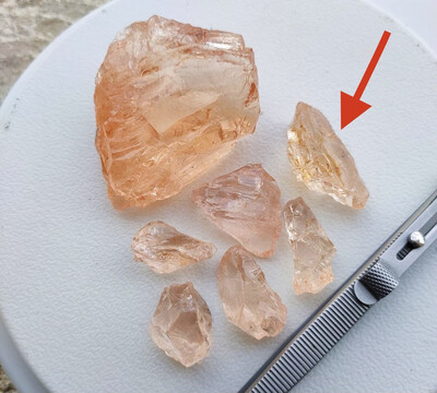 PEACH MORGANITE 38.23ct