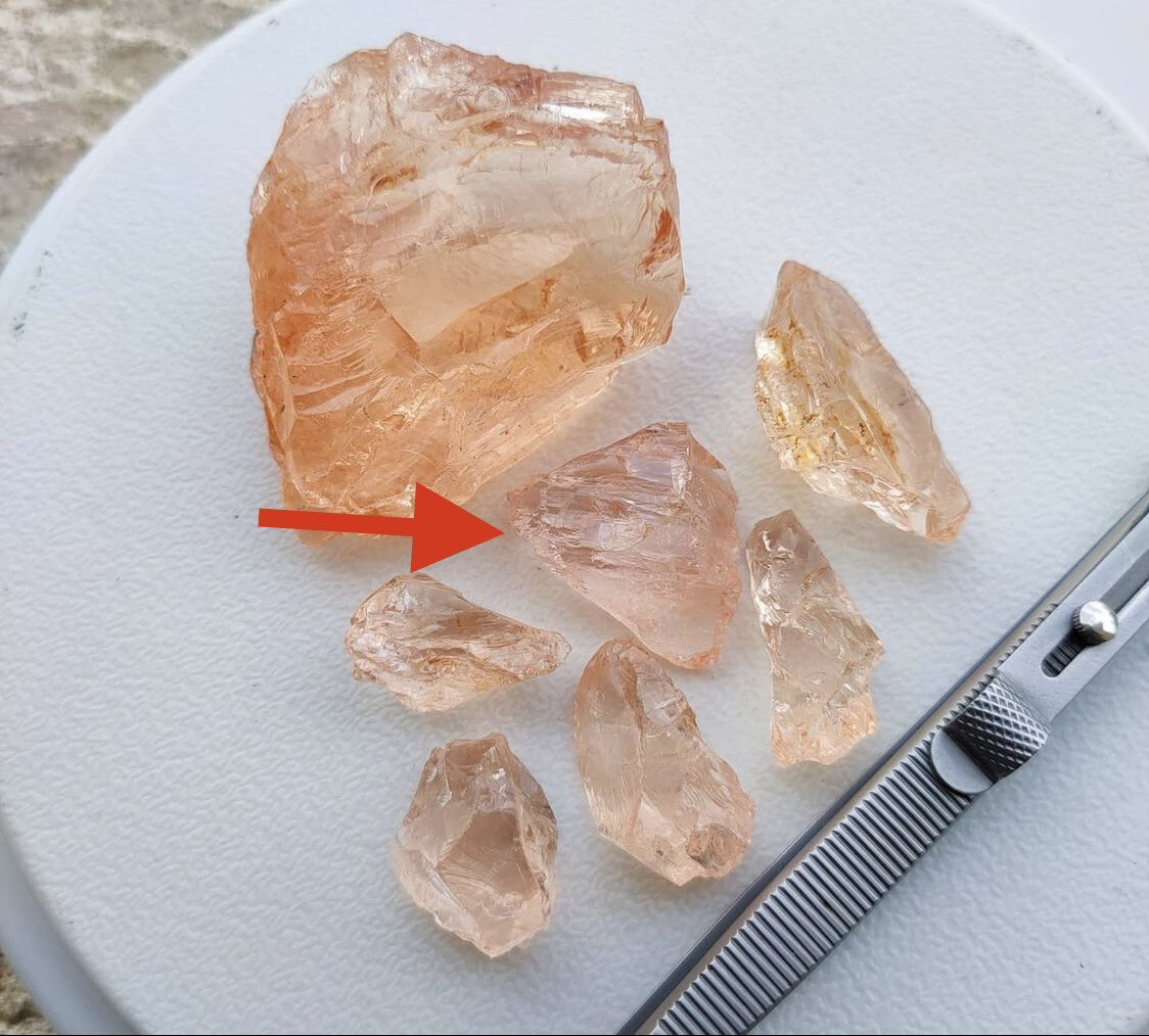 ᴬᵀᵞᴾᴵᶜᴬᴸ PINK/PEACH MORGANITE 6.07ct