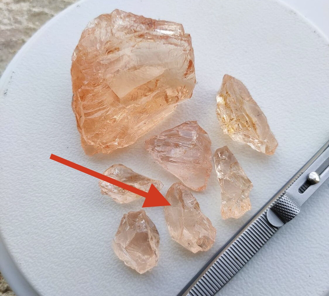 ᴬᵀᵞᴾᴵᶜᴬᴸ PEACH MORGANITE 3.16ct