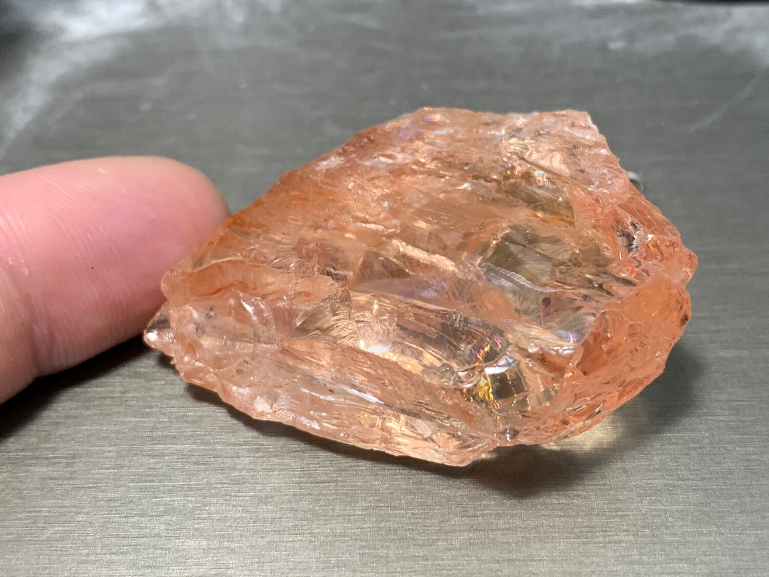VIVID PEACH MORGANITE 265.80ct