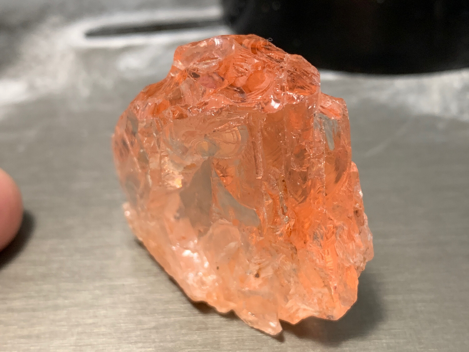 VIVID PEACH MORGANITE 265.80ct