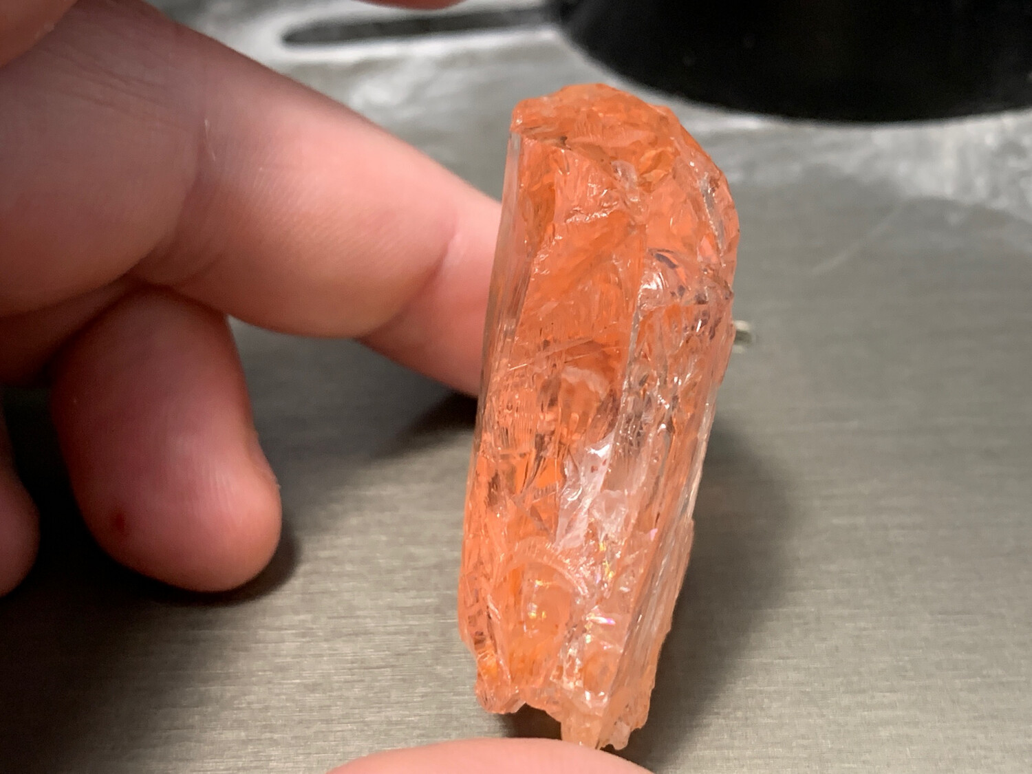 VIVID PEACH MORGANITE 265.80ct