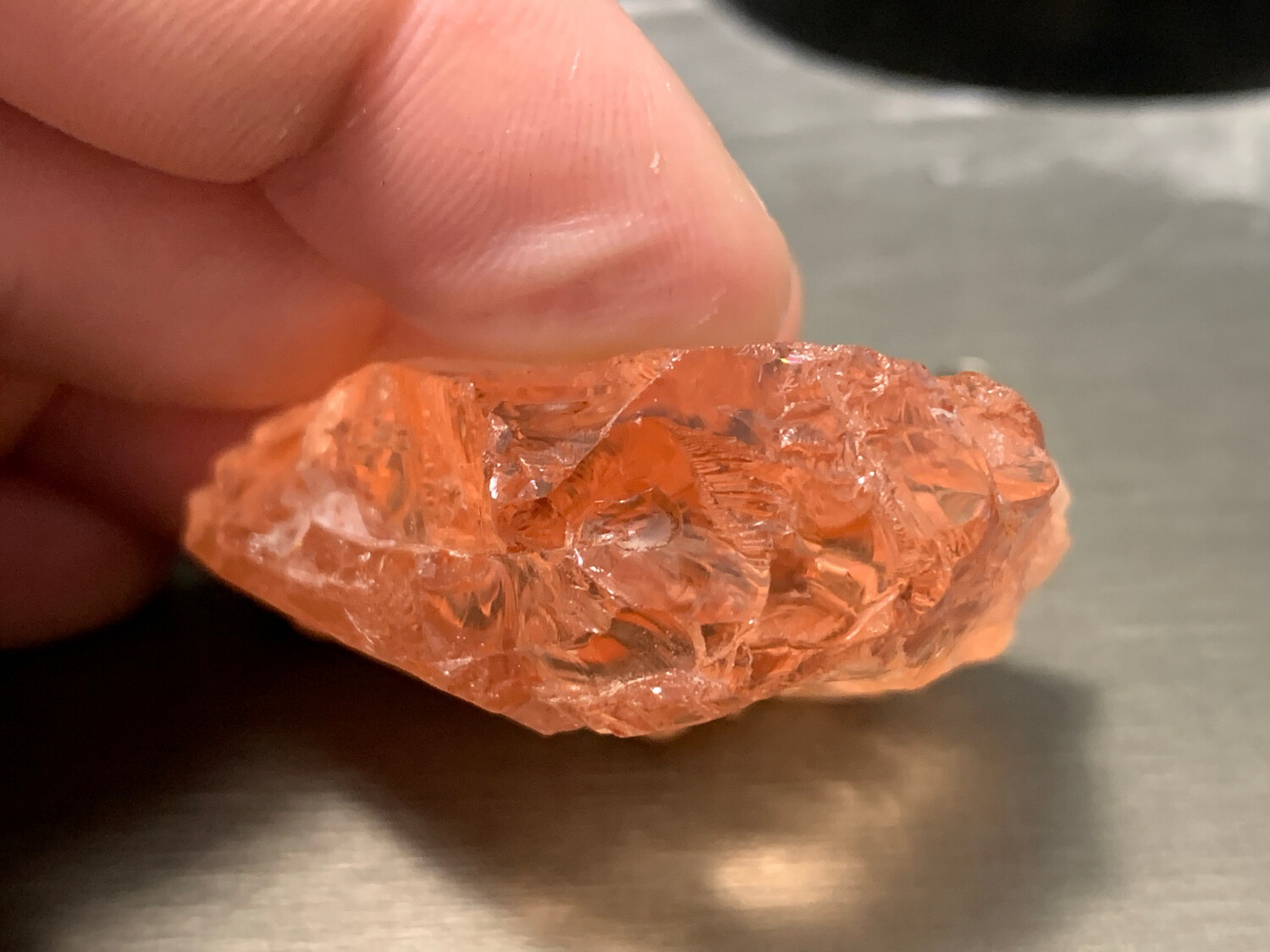 VIVID PEACH MORGANITE 265.80ct