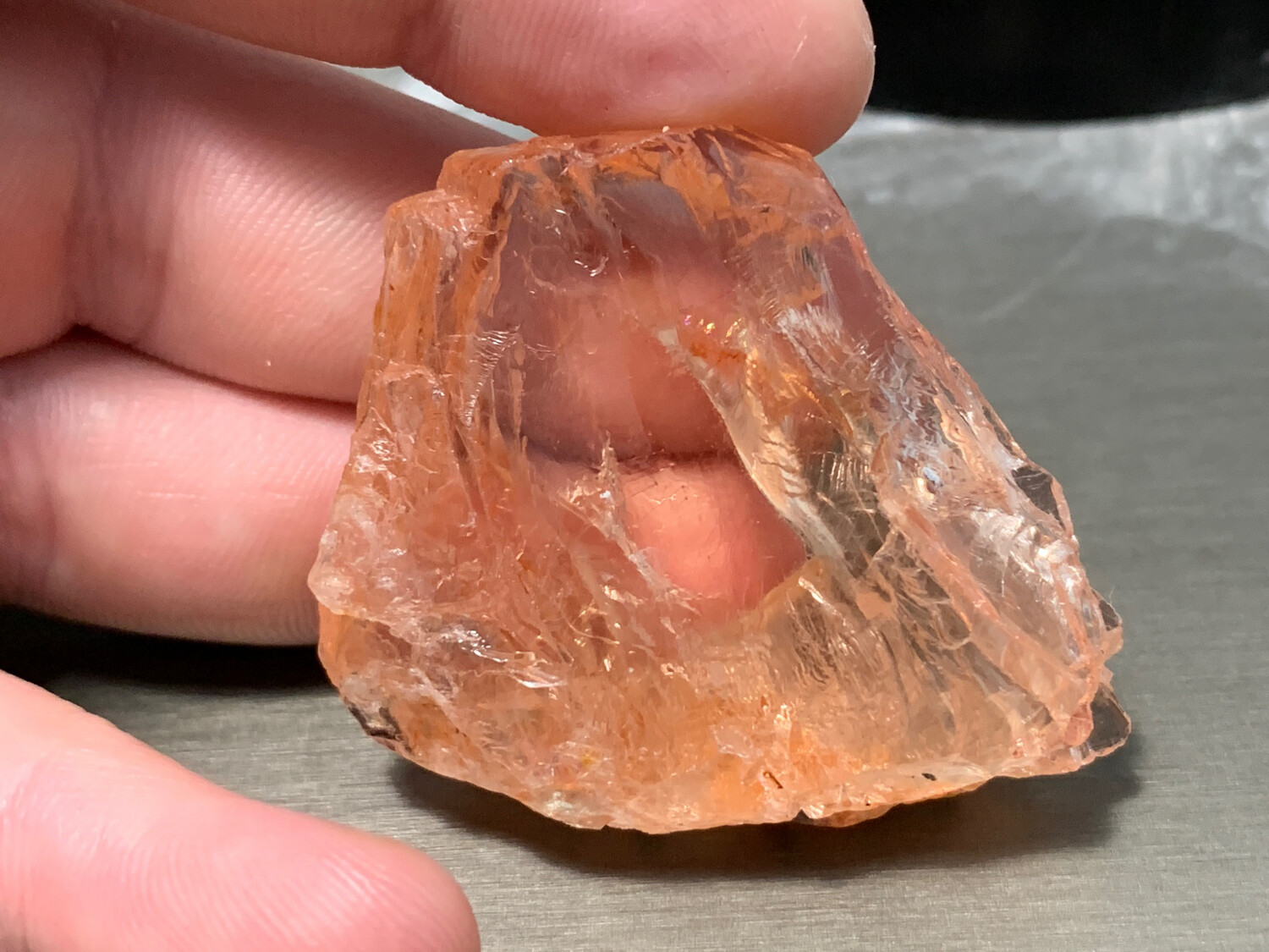 VIVID PEACH MORGANITE 265.80ct