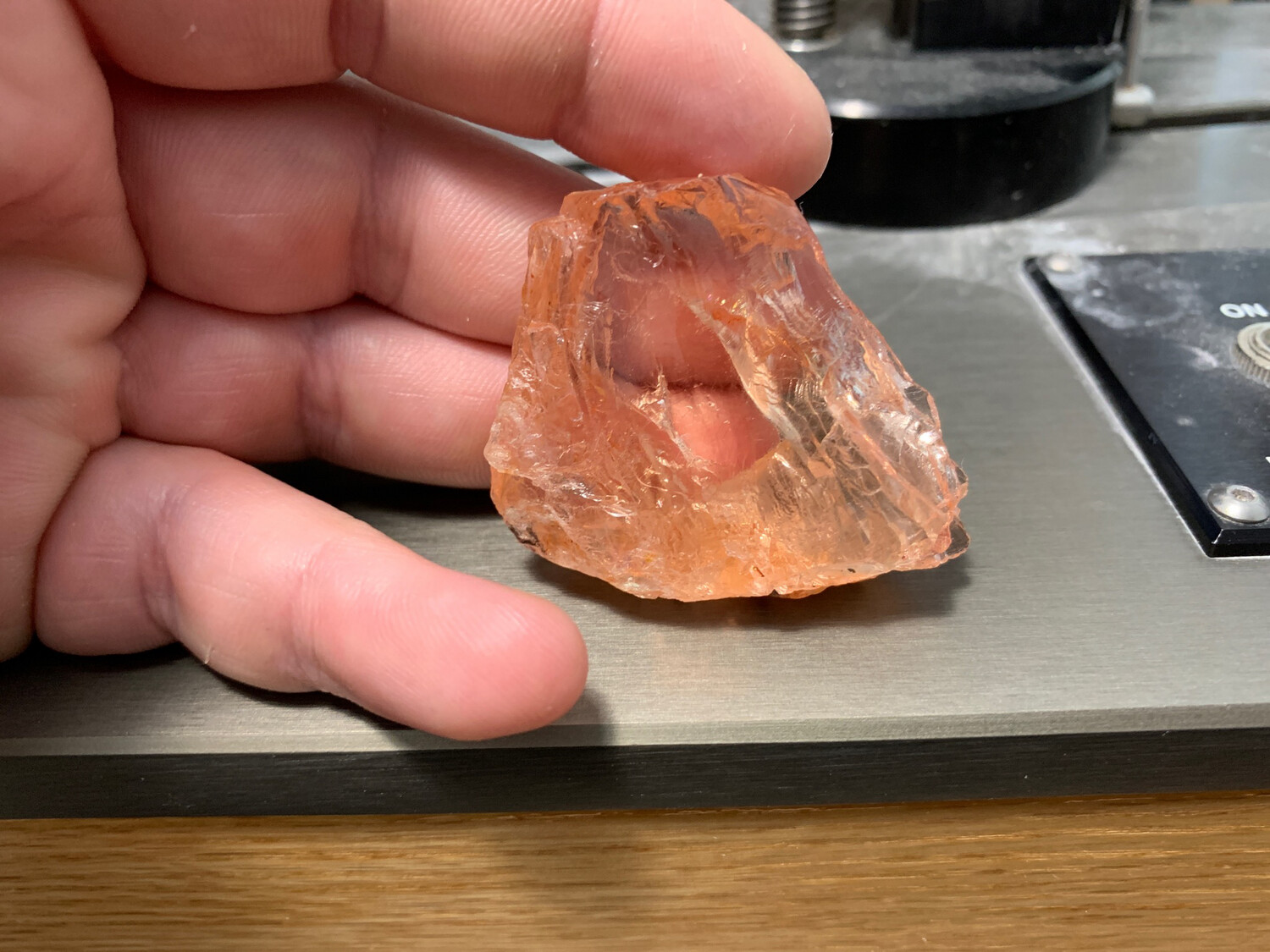 VIVID PEACH MORGANITE 265.80ct