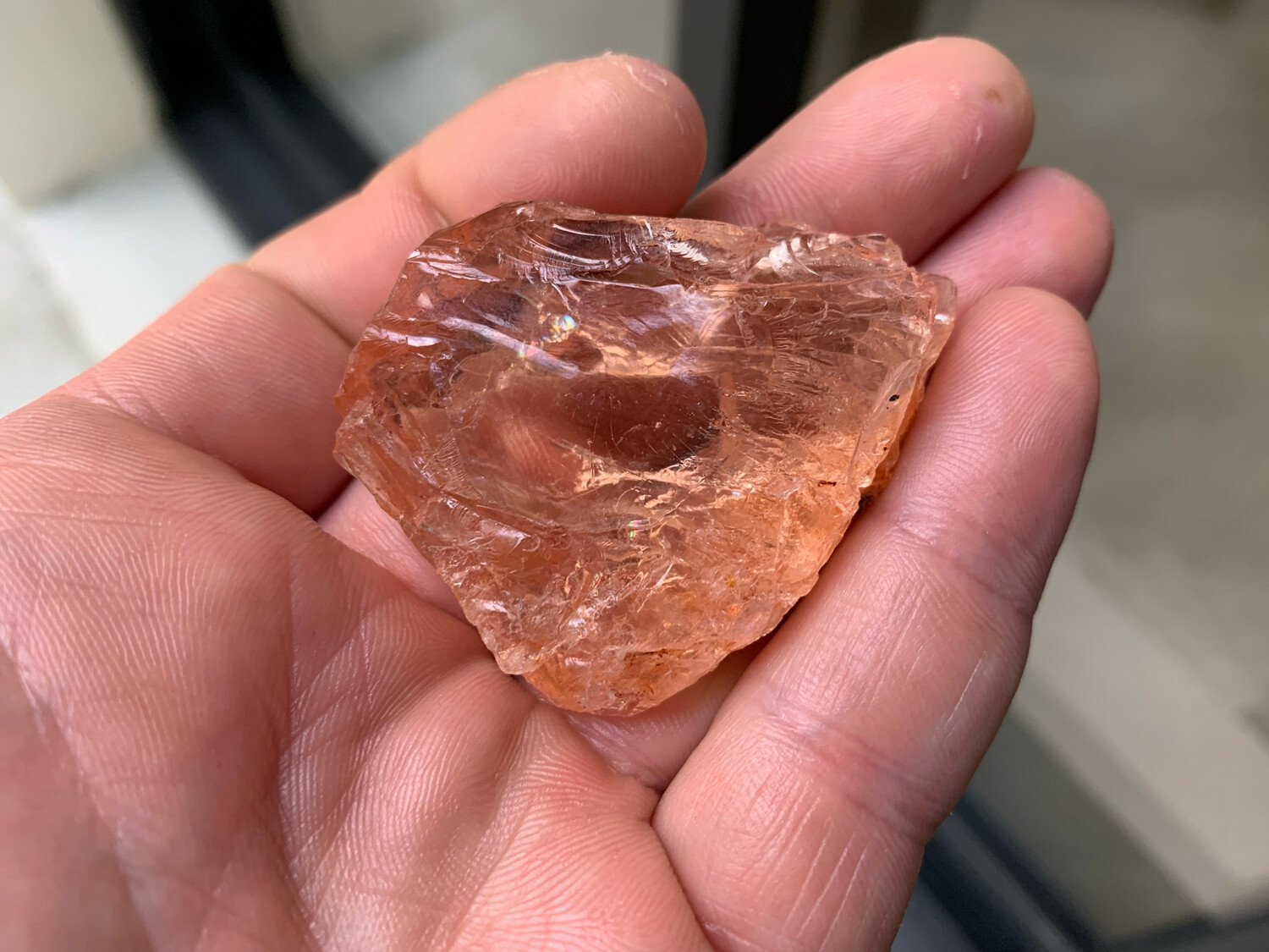 VIVID PEACH MORGANITE 265.80ct
