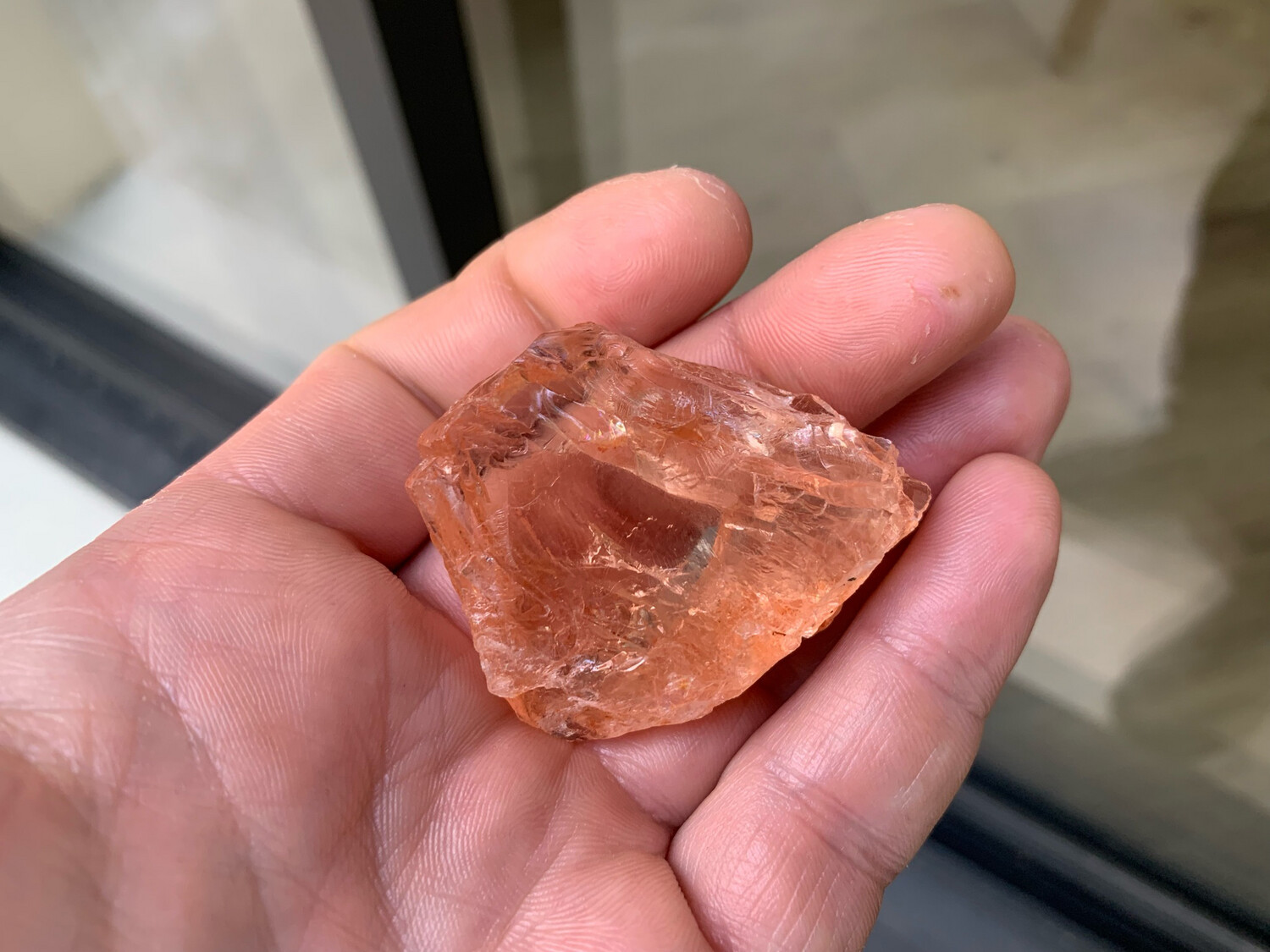 VIVID PEACH MORGANITE 265.80ct