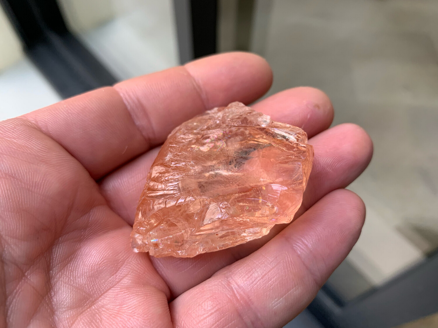 VIVID PEACH MORGANITE 265.80ct
