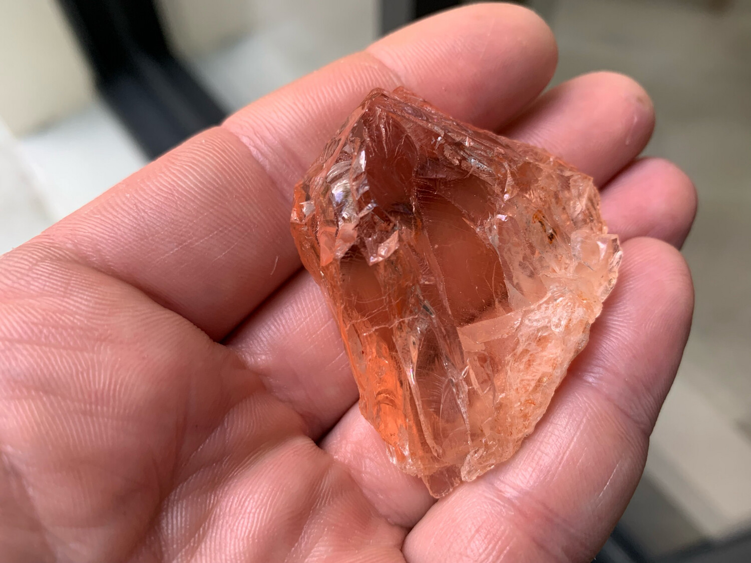VIVID PEACH MORGANITE 265.80ct