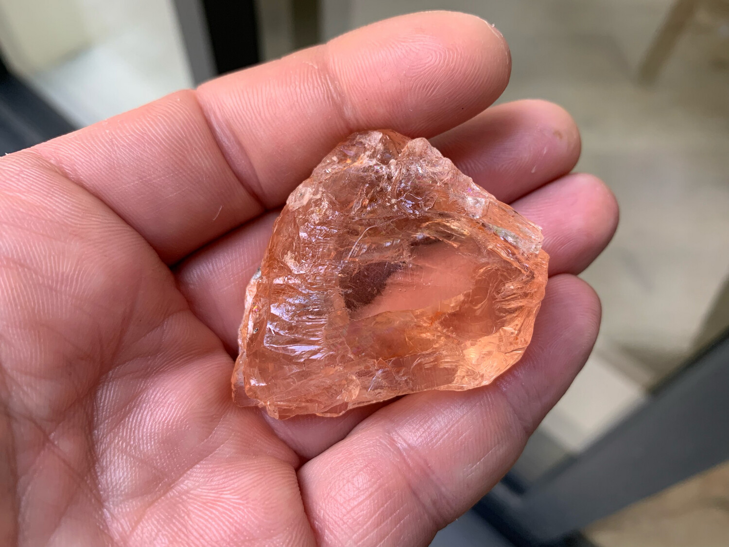 VIVID PEACH MORGANITE 265.80ct
