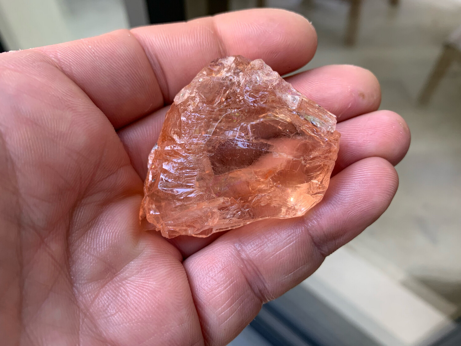 VIVID PEACH MORGANITE 265.80ct