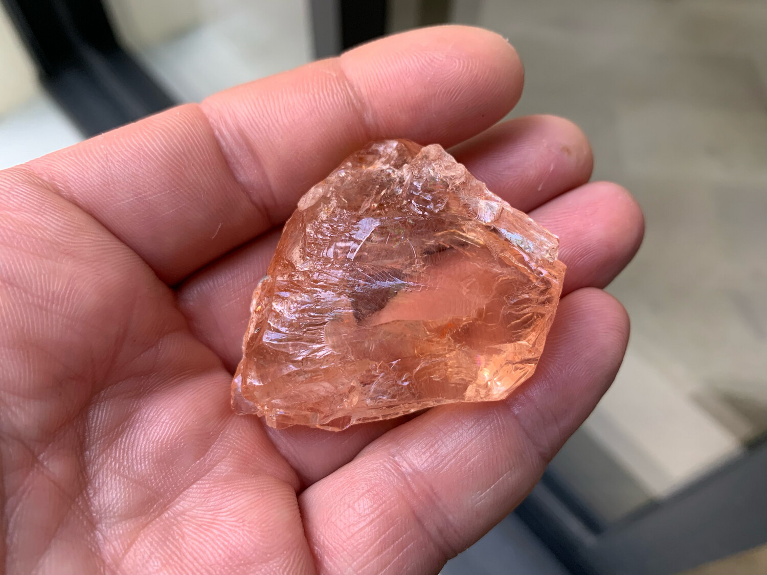 VIVID PEACH MORGANITE 265.80ct