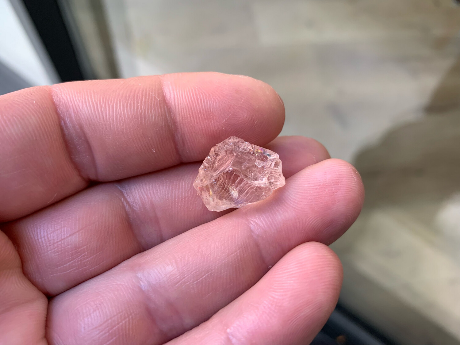PEACH MORGANITE 21.92ct