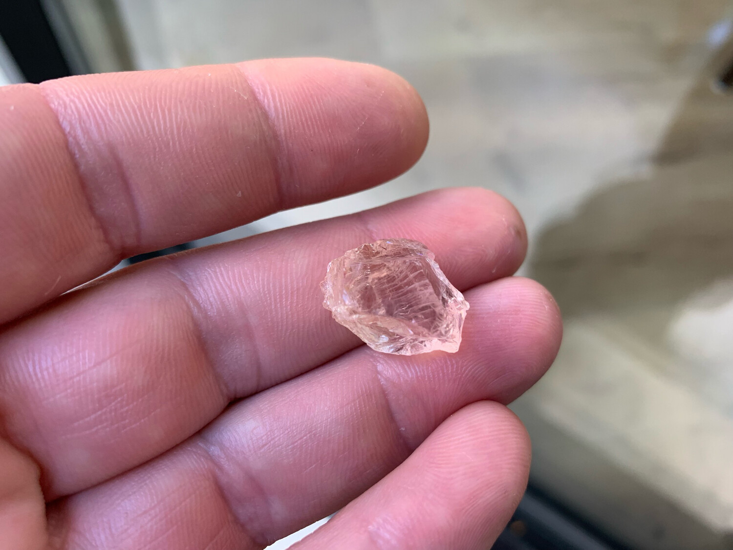 PEACH MORGANITE 21.92ct