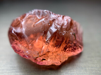 BRIGHT PEACHY PINK TOURMALINE 18.62ct