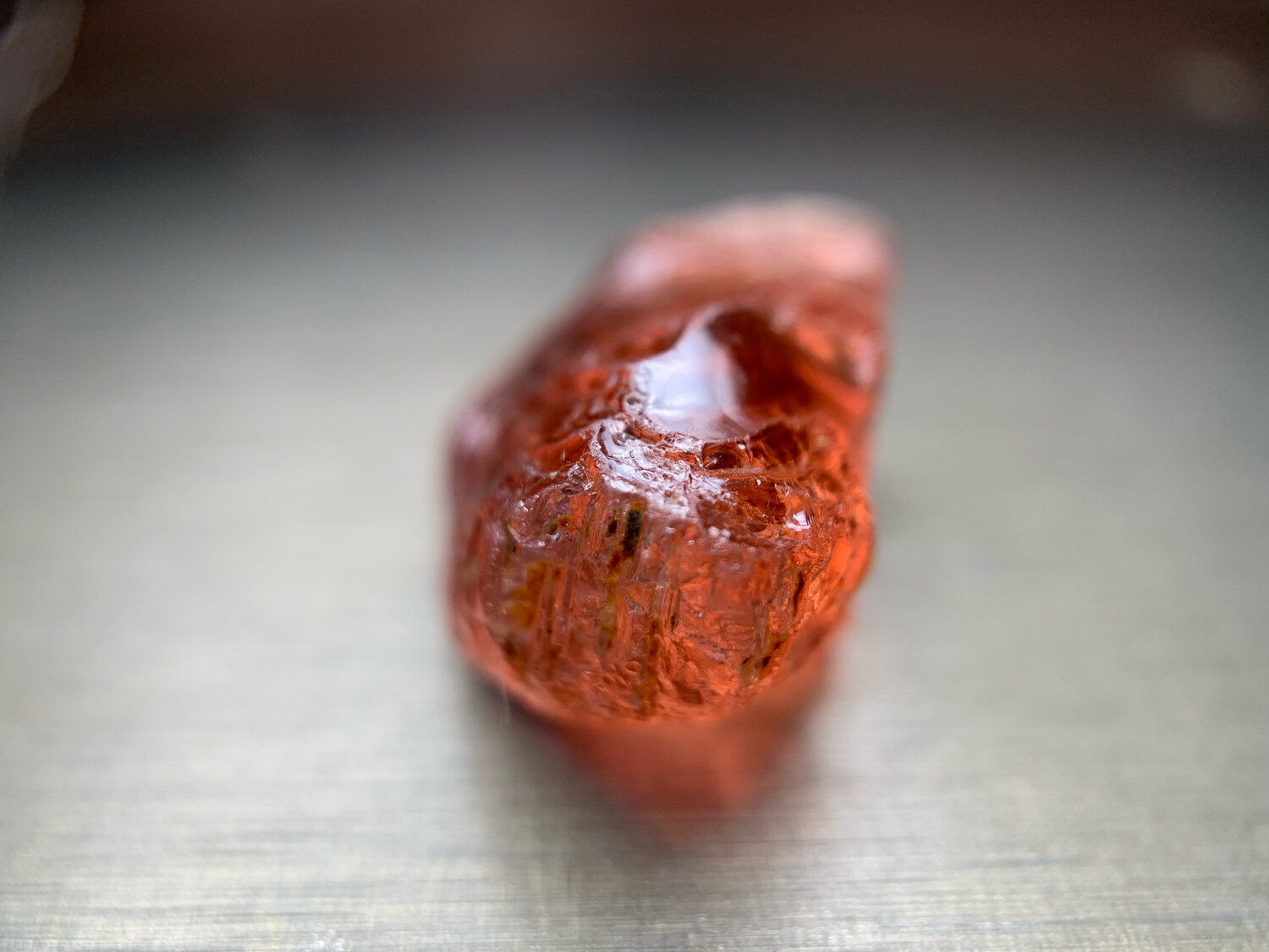 BRIGHT PEACHY PINK TOURMALINE 18.62ct
