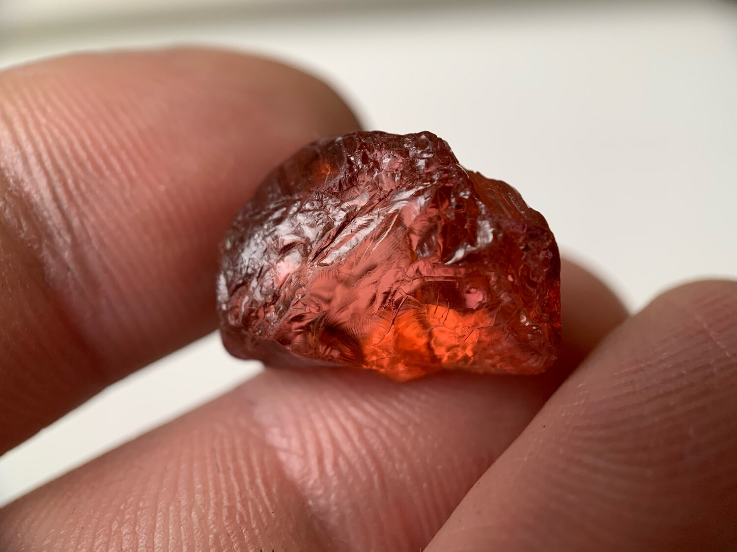 BRIGHT PEACHY PINK TOURMALINE 18.62ct