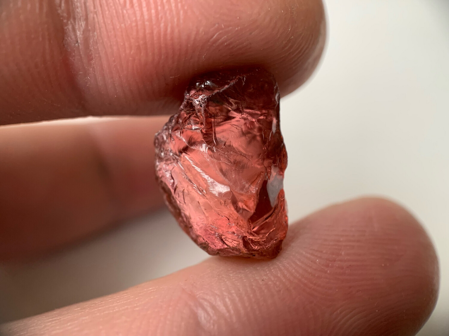 BRIGHT PEACHY PINK TOURMALINE 18.62ct