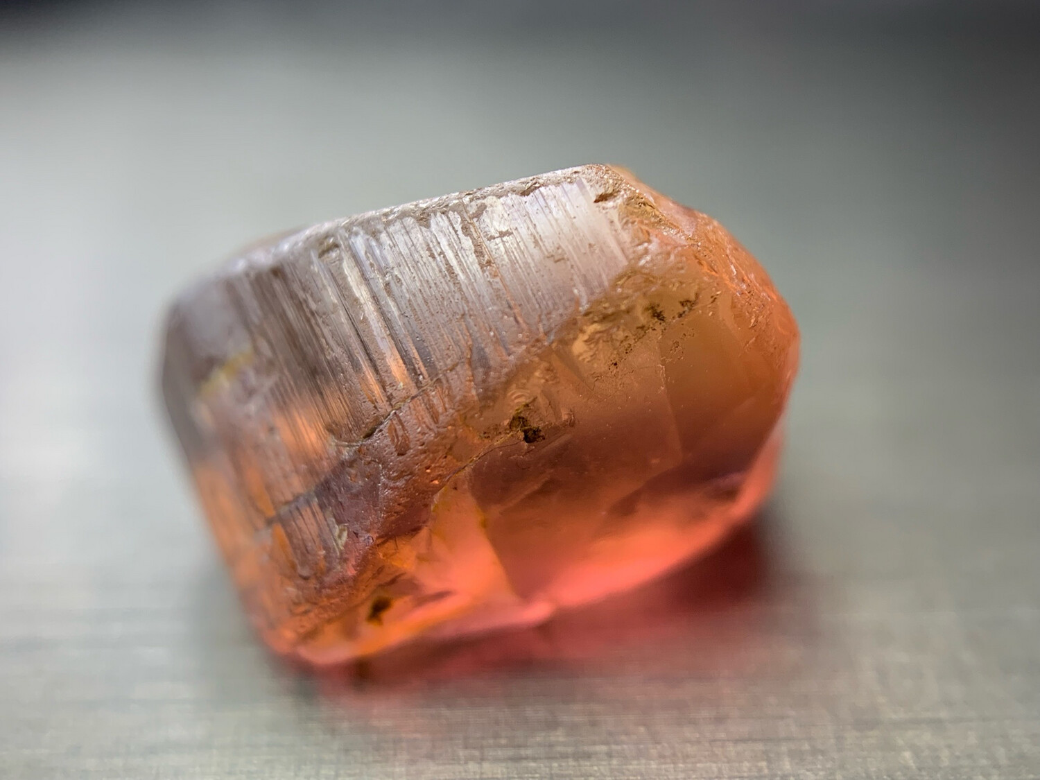 PEACHY PINK TOURMALINE 13.76ct