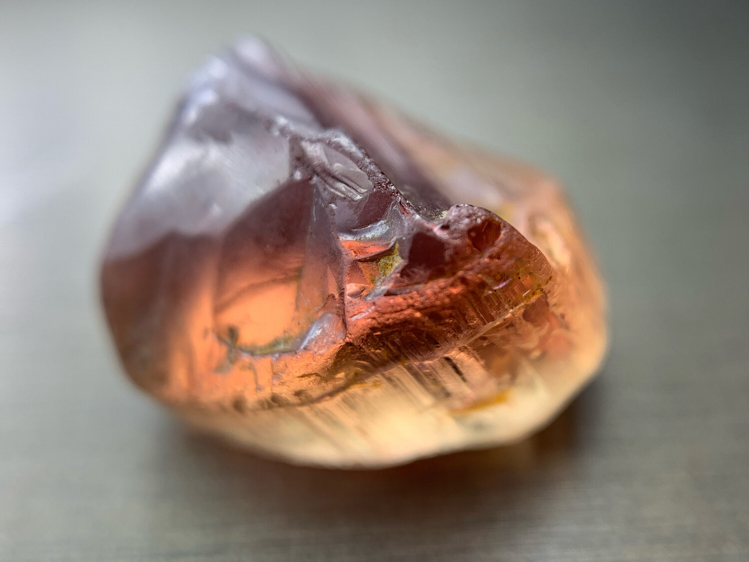 PEACHY PINK TOURMALINE 13.76ct