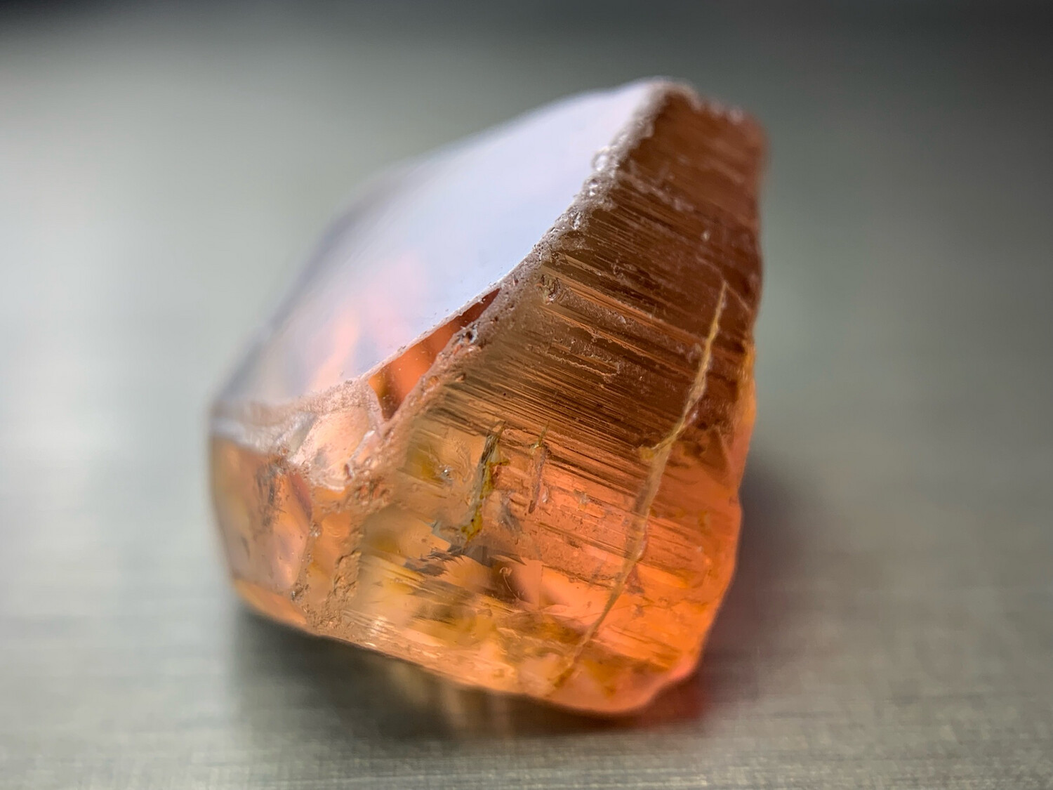 PEACHY PINK TOURMALINE 13.76ct