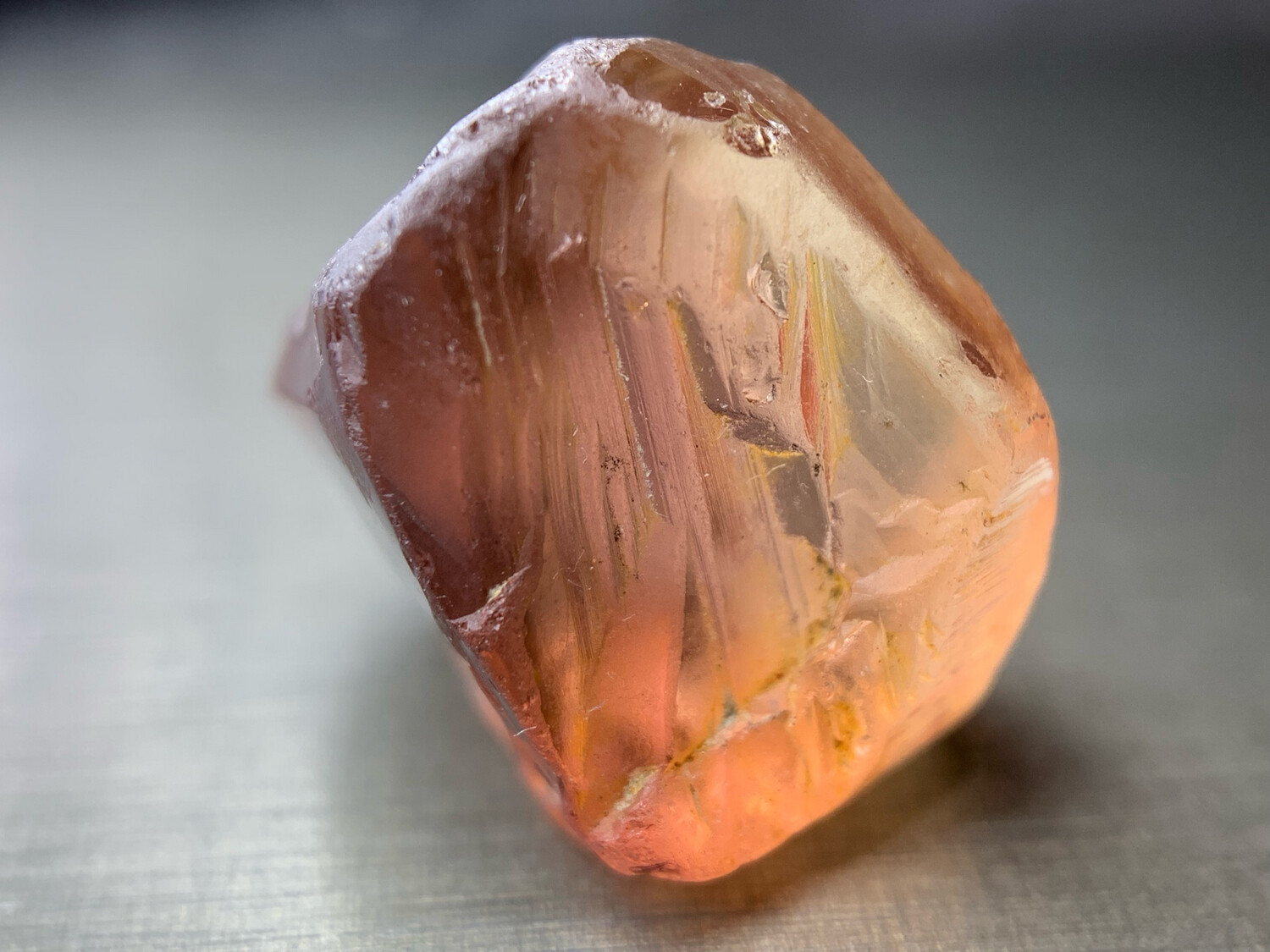 PEACHY PINK TOURMALINE 13.76ct