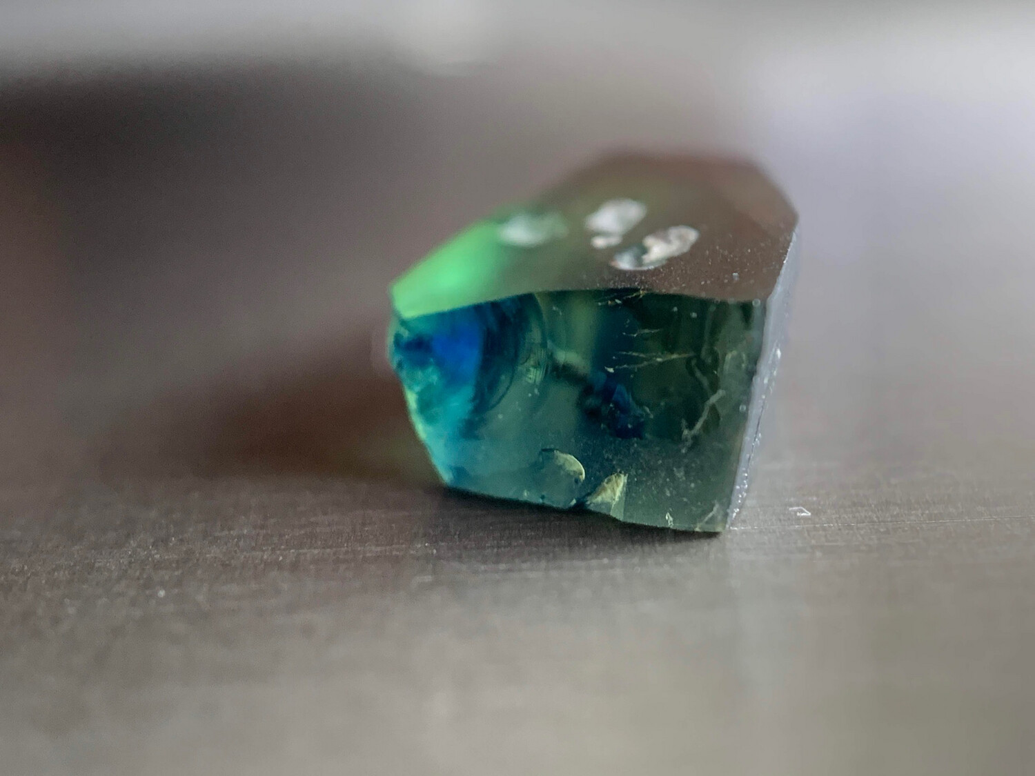 TEAL KENYAN SAPPHIRE 6.81ct