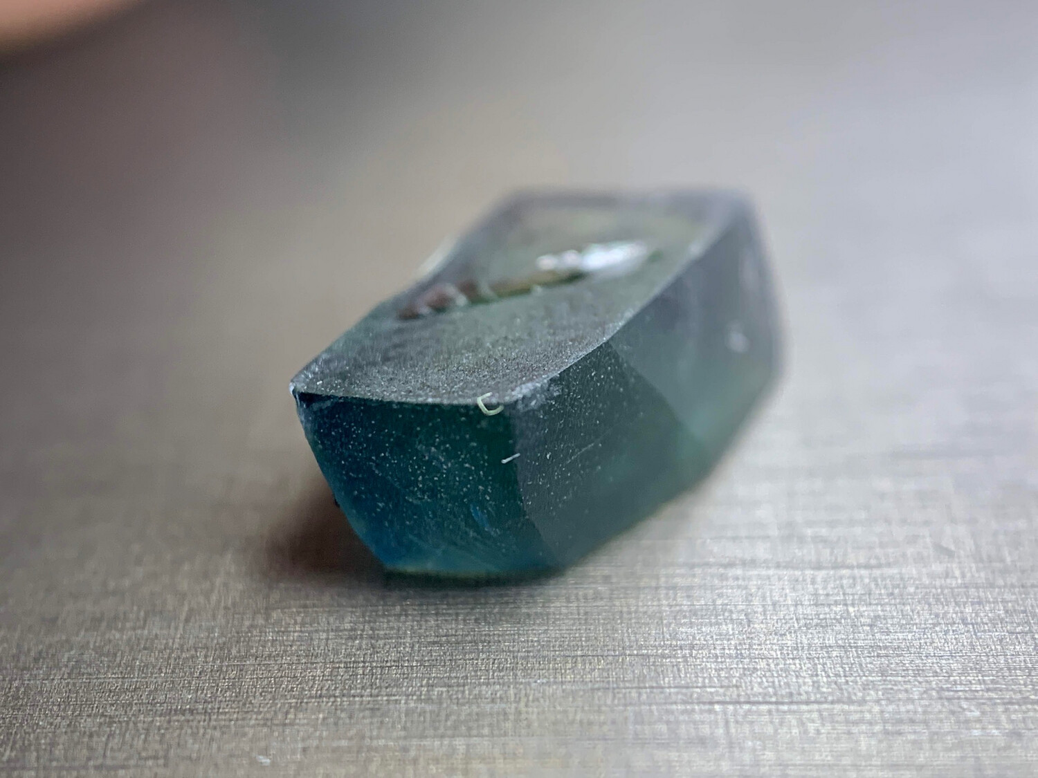TEAL KENYAN SAPPHIRE 6.81ct