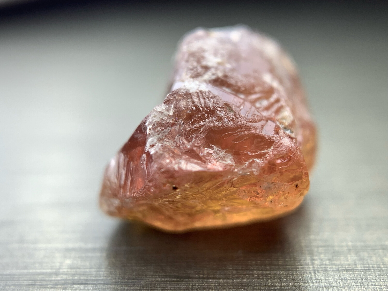 ᴬᵀᵞᴾᴵᶜᴬᴸ PEACHY PINK (PADPARADSCHA) UMBA SAPPHIRE 1.43ct (CUSTOM ORDER)