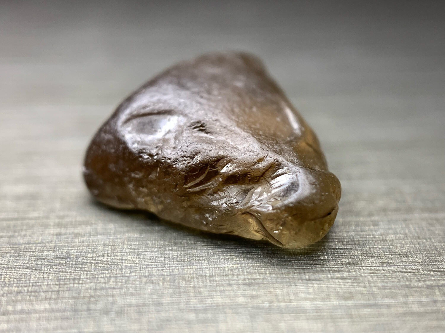 YELLOW BROWN ZIRCON 6.62ct