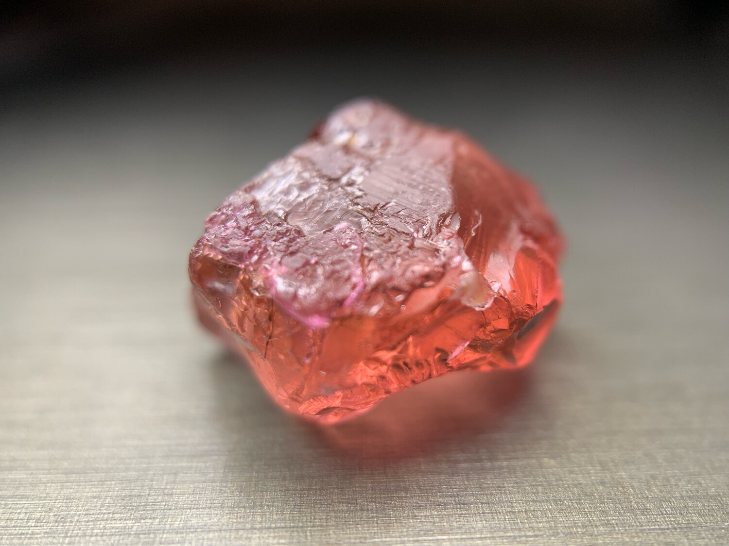 VIVID IMPERIAL (padparadscha color) TOURMALINE 19.50ct