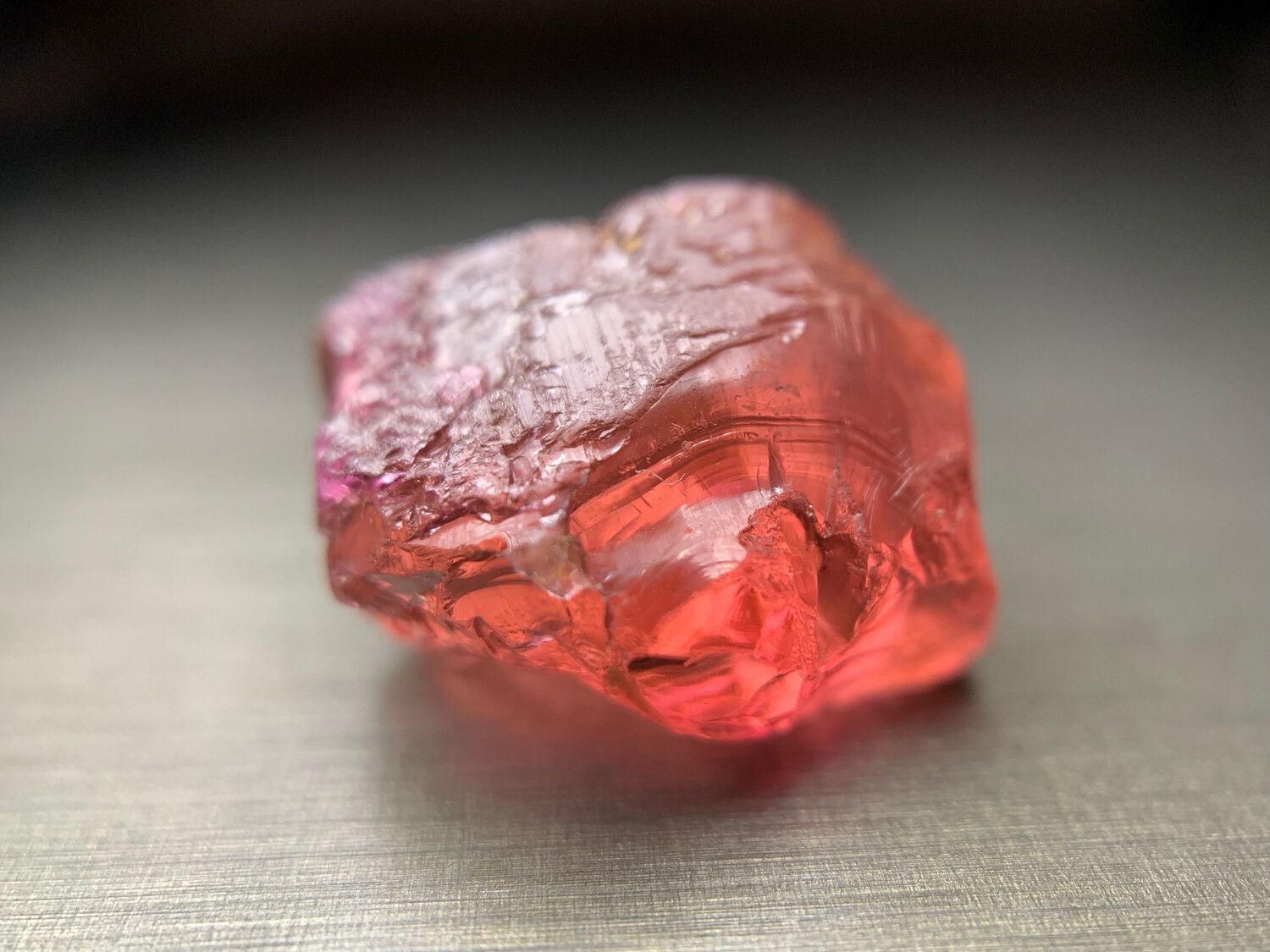 VIVID IMPERIAL (padparadscha color) TOURMALINE 19.50ct