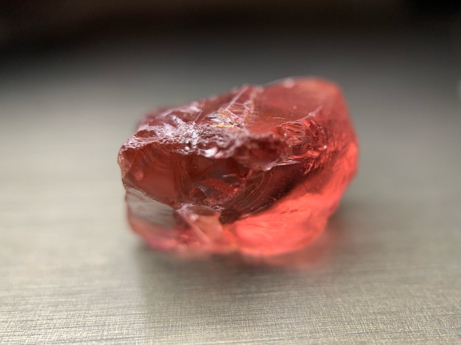 VIVID IMPERIAL (padparadscha color) TOURMALINE 19.50ct