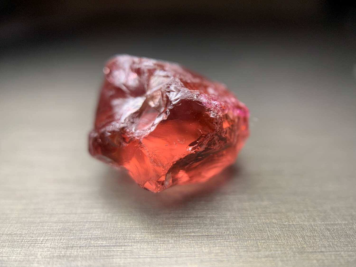 VIVID IMPERIAL (padparadscha color) TOURMALINE 19.50ct