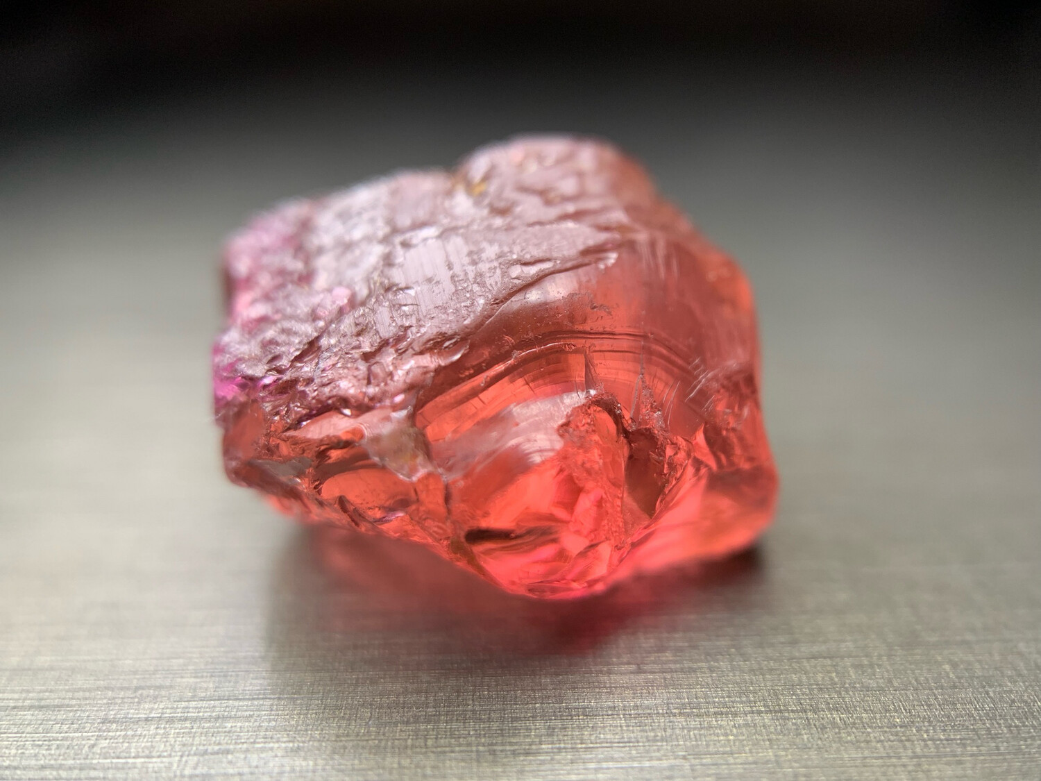 VIVID IMPERIAL (padparadscha color) TOURMALINE 19.50ct
