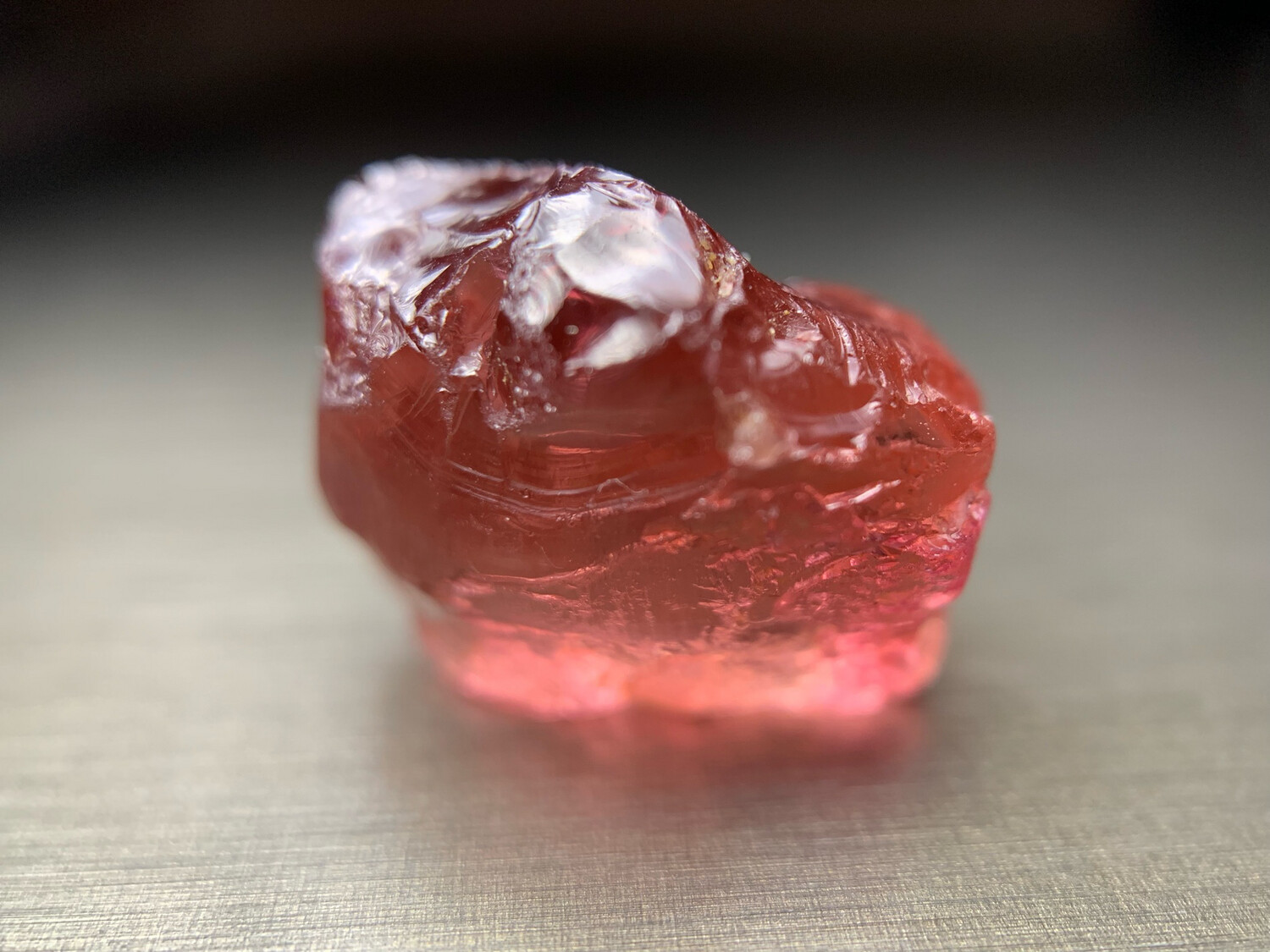 VIVID IMPERIAL (padparadscha color) TOURMALINE 19.50ct