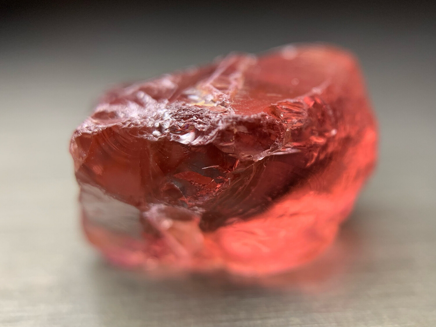 VIVID IMPERIAL (padparadscha color) TOURMALINE 19.50ct