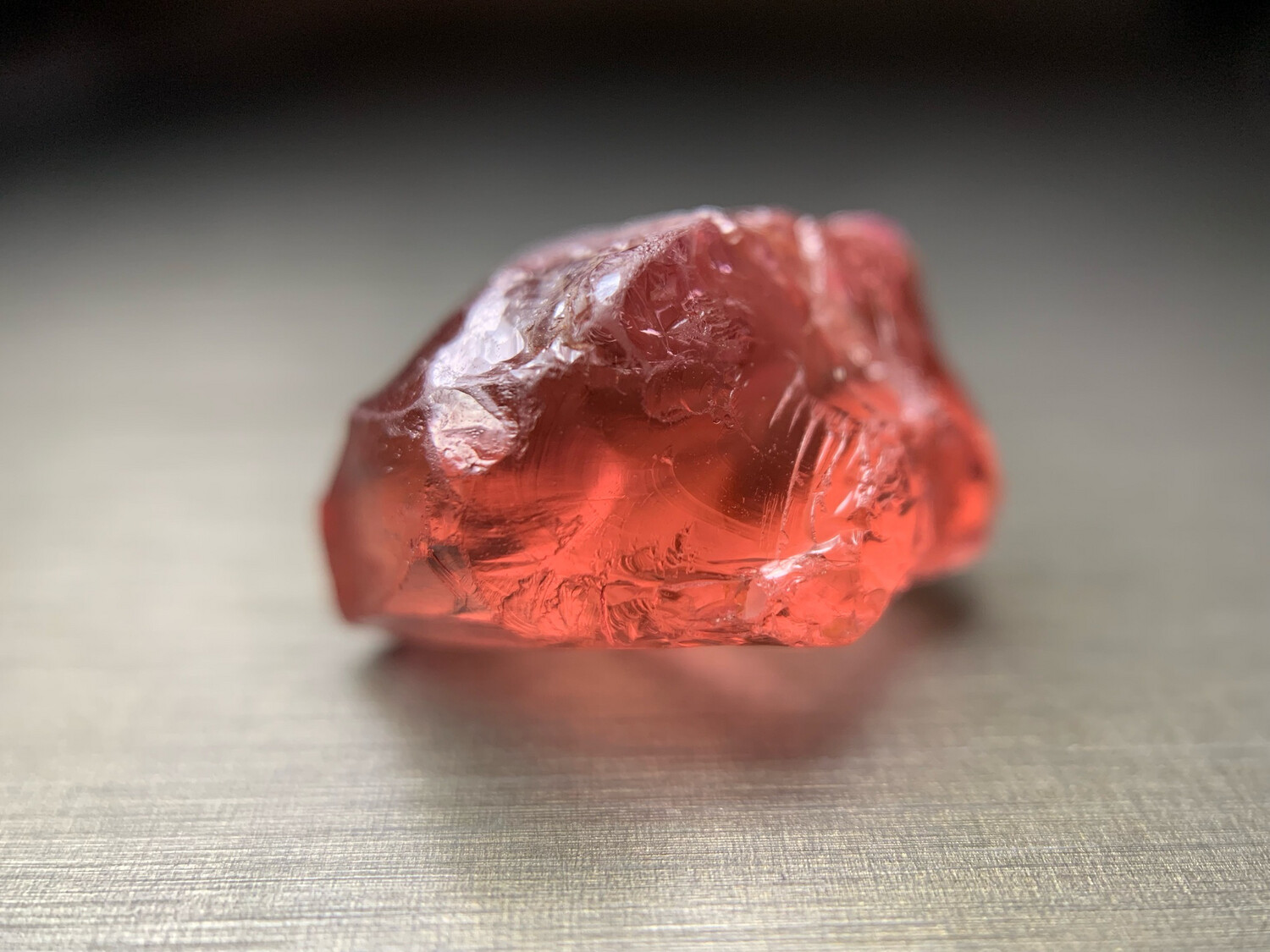 VIVID IMPERIAL (padparadscha color) TOURMALINE 19.50ct