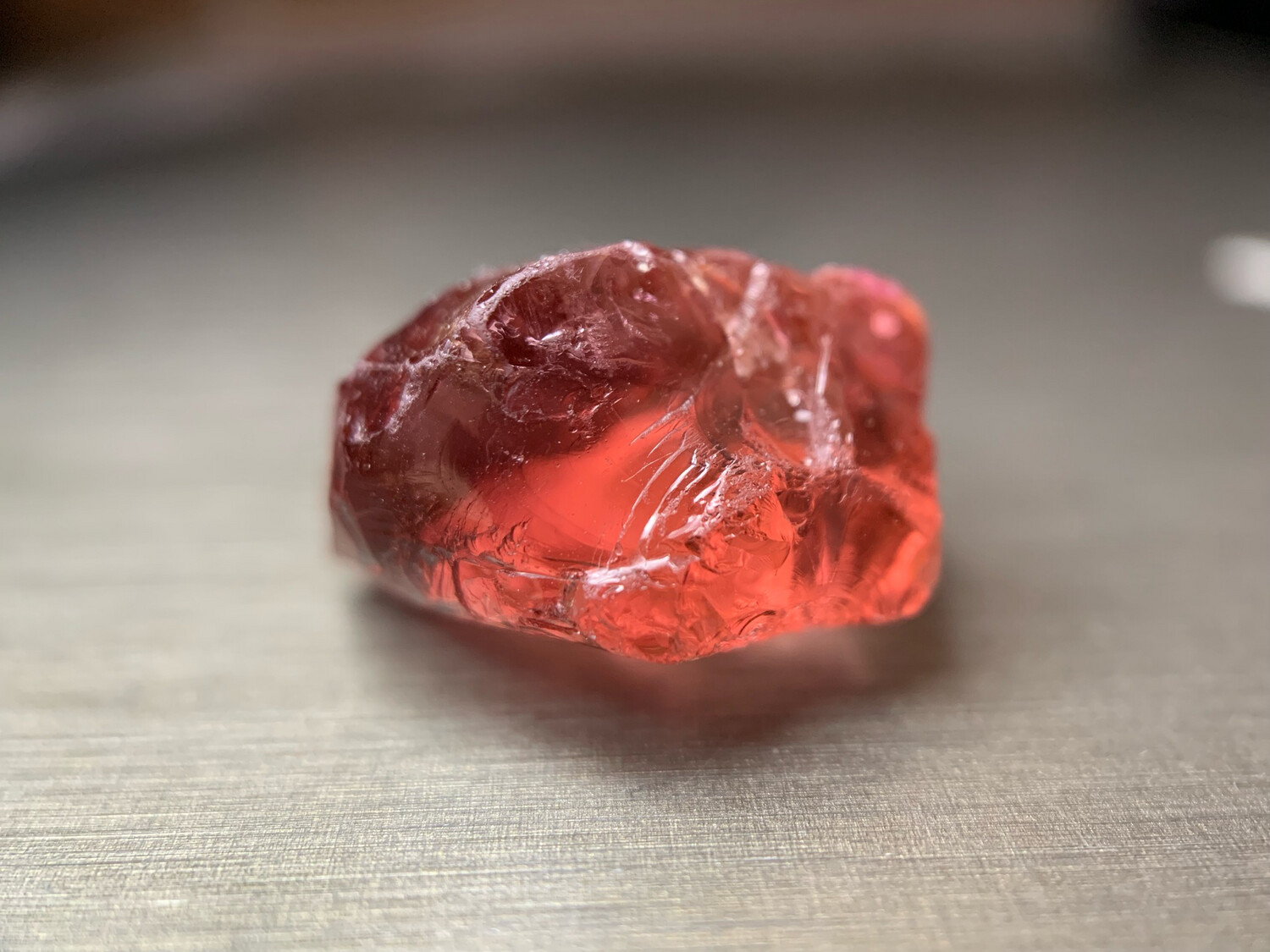 VIVID IMPERIAL (padparadscha color) TOURMALINE 19.50ct