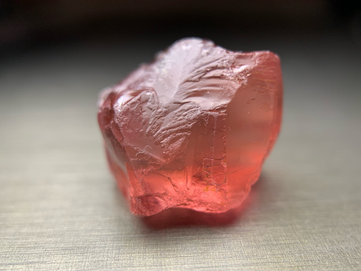 VIVID IMPERIAL (padparadscha color) TOURMALINE 19.50ct