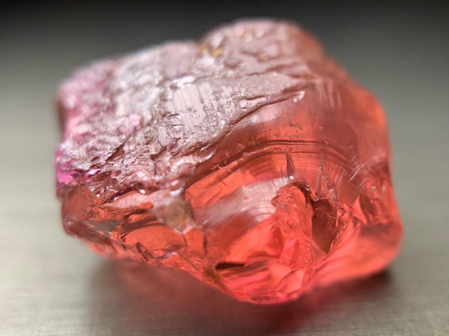 VIVID IMPERIAL (padparadscha color) TOURMALINE 19.50ct